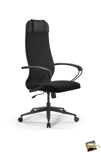 Кресло Sit 10 B1-127K - Fabric(19) /Ub02/Wh12/K1bL(M09.B11.G19.W02) (Черный)