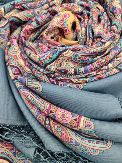 Павловопосадский платок Богатая невеста 1781-1