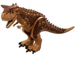 Dinosaur Carnotaurus with Spots, Medium Nougat (Carn01)
