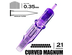 21 CMMT/0.35 - Curved Magnum Medium Taper "MAST PRO"