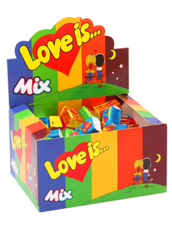 LOVE IS жевательная резинка Микс