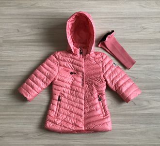 М.ZY 71 Куртка Moncler розовая  (128,134,140)