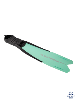 Ласты длинные 40/42 разборные Scorpena X3 Apnea мятные