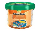 Tetra Pond Color Sticks, корм для основного питания прудовых рыб , 10 литров ГРАНУЛЫ