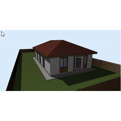 Одноэтажный дом с тремя спальнями 142м² (S42)