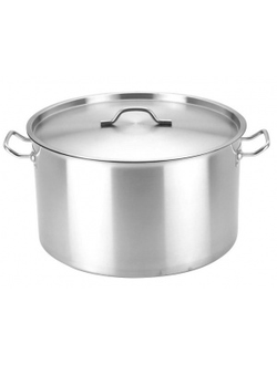 Кастрюля-котёл с крышкой 14 л, нержавеющая сталь