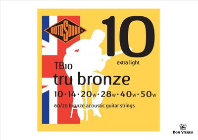 Струны для гитары ROTOSOUND TB10 картинка. Купить в музыкальном магазине domstereo.ru