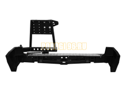 Задний силовой бампер серии Трофи на Nissan Patrol Y61 2004-2010 (03.119.02)