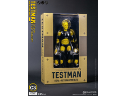 Желтый манекен для краш-тестов - Коллекционная фигурка 1/12 SCALE Action Figure Testman C3 (DPS10) - DAMTOYS