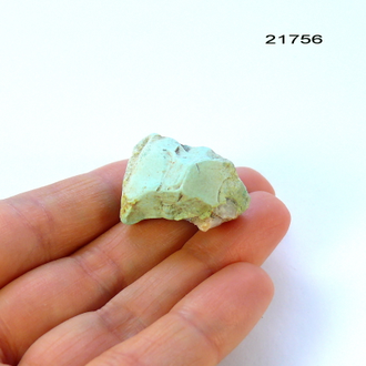 Бирюза натуральная (необработанная) Казахстан арт.21756: 7,9г - 28*21*18мм