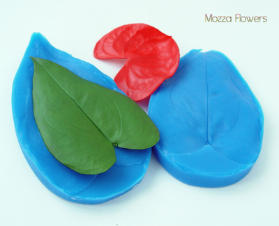 "Лист антуриума" Силиконовый молд