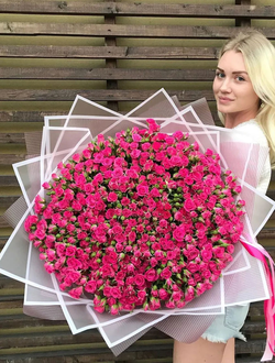 101 кустовая роза