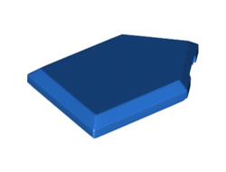 Tile, Modified 2 x 3 Pentagonal, Blue (22385 / 6128871 / 6245248)
