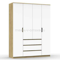 ЭВ051 Шкаф-4Д Модерн. Размер: 1600х2100х500