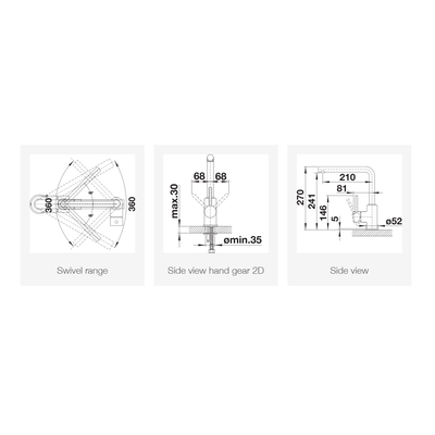 Смеситель Blanco Mila