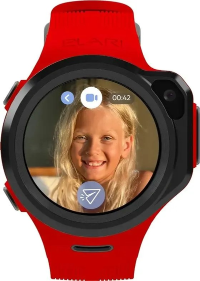 Детские часы ELARI Kidphone 4GR M Красный