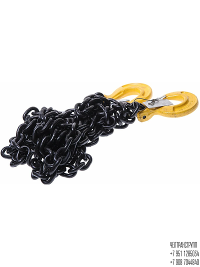 Цепь стяжная с крюками (8м, 8*24, 8тн)