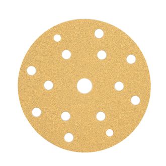 *Schtaer 255Abrasive paper абразив на бумажной основе в кругах 15отв. D=150 Р80 (набор 10шт)