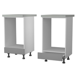 ЛЕ1520 Стол кухонный под встраиваемую технику Аляска НД-545 (450). Размер: 450*820*542/600