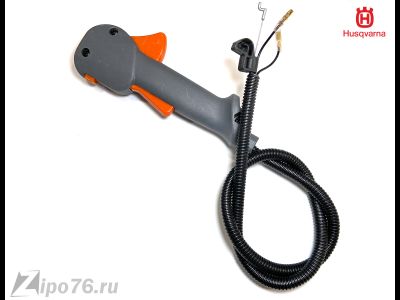 Ручка газа триммера хускварна 128 в сборе