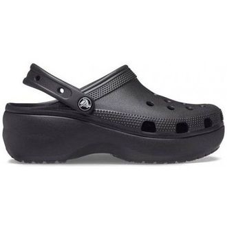 CROCS CLASSIC PLATFORM CLOG W ЧЕРНЫЕ