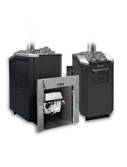 Газовая банная печь Уралочка 30 с автоматикой