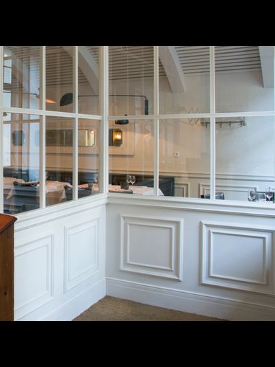 Плинтус ORAC Decor SX156, дюрополимерный, влагостойкий, ударопрочный, под покраску, длина 2 метра