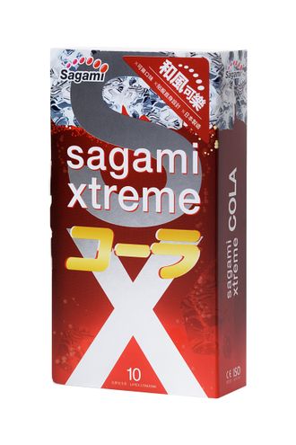 729/1 ПРЕЗЕРВАТИВЫ ЛАТЕКСНЫЕ SAGAMI XTREME COLA №10