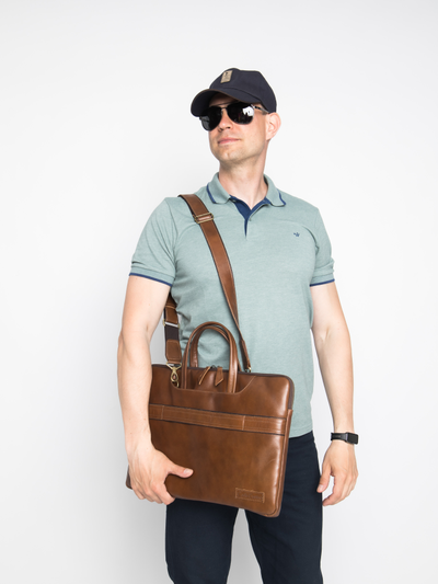 Сумка-папка Bertinoro brown (арт. 5077-63)