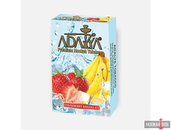 Adalya (Акциз) 50g - Strawberry Banana Ice (Айс клубника банан)