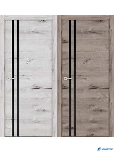 Дверь остеклённая с покрытием ПВХ Леон SH-3 купить в Челябинске | КВИРТЕК