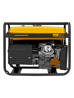Генератор бензиновый GE 6900, 5.5 кВт, 220 В/50 Гц, 25 л, ручной старт Denzel
