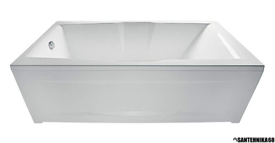 Ванна акриловая прямоугольная 1Marka KORSIKA 190x100 рама разборная + панель
