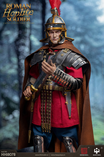Римский легионер в медной броне - КОЛЛЕКЦИОННАЯ ФИГУРКА 1/6 scale Imperial Legion Hoplite (HH18078) - HHMODEL & HAOYUTOYS