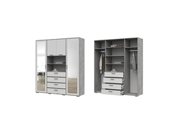 Спальня ДЕНВЕР - ШК 02 Шкаф с зеркалом