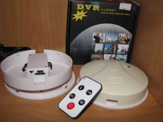Видеокамера дымовой датчик с детектором движения с пультом д\у
