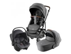 Коляска 3в1 Britax Roemer Smile 5Z, Style Mineral Grey + BS CORE Midnight Grey