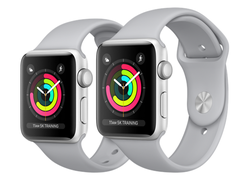 Умные часы Apple Watch series 3  38мм  корпус из серебристого алюминия
