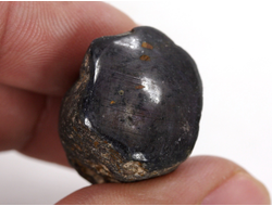 Корунд с иризацией, кристалл, полировка с одной стороны, Индия (25*21*17 мм, 20 г) №29905