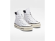 Кеды Converse Chuck 70 Plus Hi белые высокие на платформе