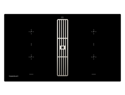 Индукционная варочная панель с вытяжкой Kuppersbusch KMI 9850.0 SR Stainless Steel