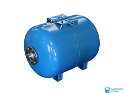 Бак расширительный 100л для водоснабжения (присоединение 1") (горизонт-й)