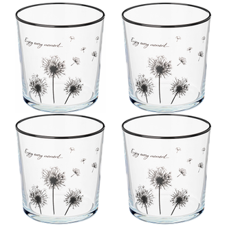 Стакан прозрачный "Одуванчик"