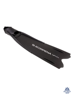 Ласты длинные 44/46 разборные Scorpena X3 Apnea чёрн.