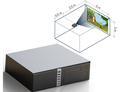 Интерактивная стена «Кидалки-обучалки» комплект без поектора