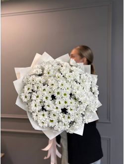 Букет из 21 кустовой хризантемы