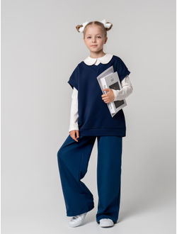 Жилетка трикотажная оверсайз