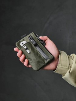 Кошелек Alpaka Zip Cardholder Dark Green X-Pac VX21