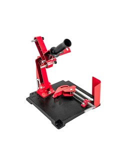 Стойка для УШМ P.I.T. P0010007, круг 180-230мм, угловые тиски 45 град, литое основание