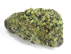 Хризолит (Перидот, Оливин), кристаллы на породе, США (60*42*29 мм, 109 г) №38099